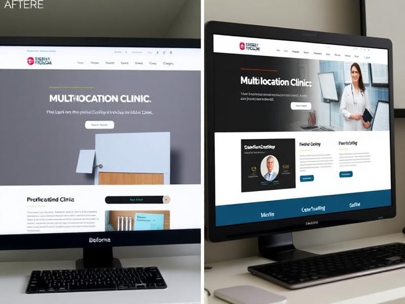 Radiant Skin Institute dermatology website redesign